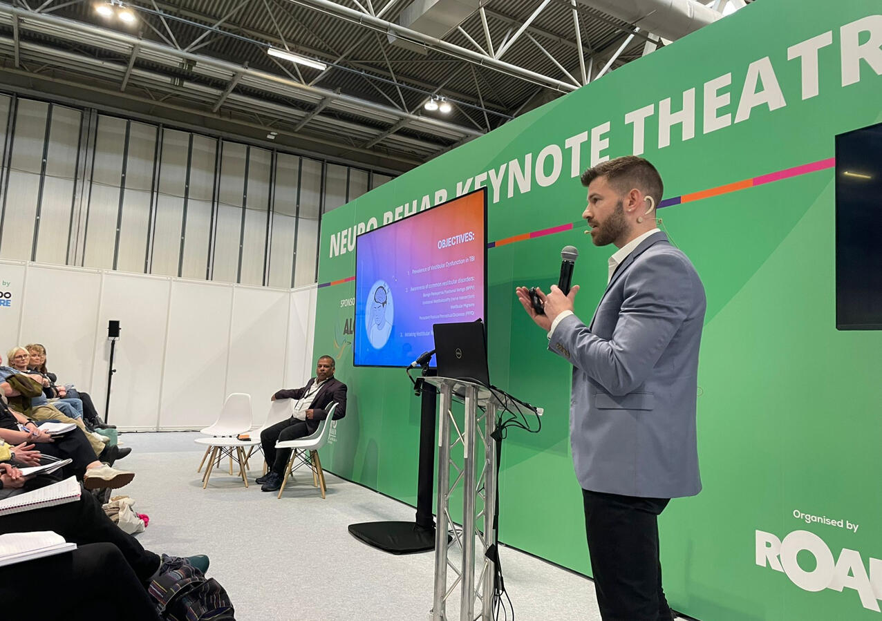 Oral platform presentation on Traumatic Brain Injury at the Naidex Neuro Rehab Conference, NEC Birmingham March 2026