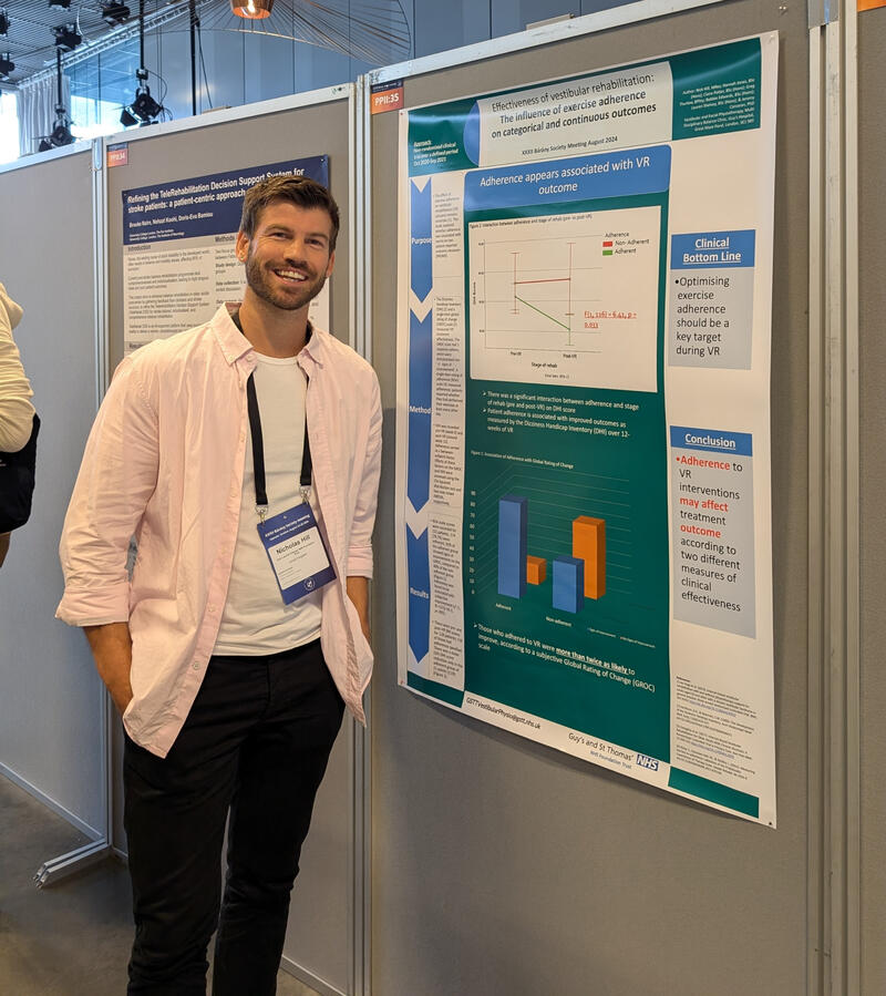 Research Poster presentation at Barany International Conference 2024, Uppsala Sweden Research Poster presentation at Barany International Conference 2024, Uppsala Sweden