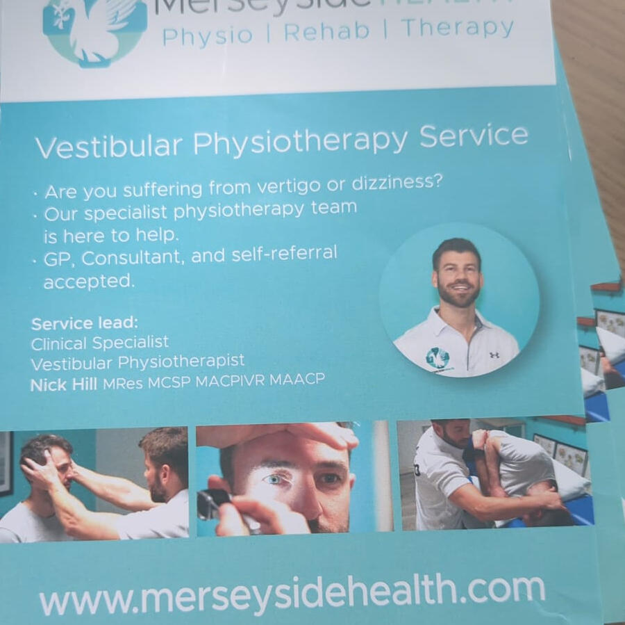 Nick Hill - Vestibular Physiotherapy Service Lead at Merseyside Health